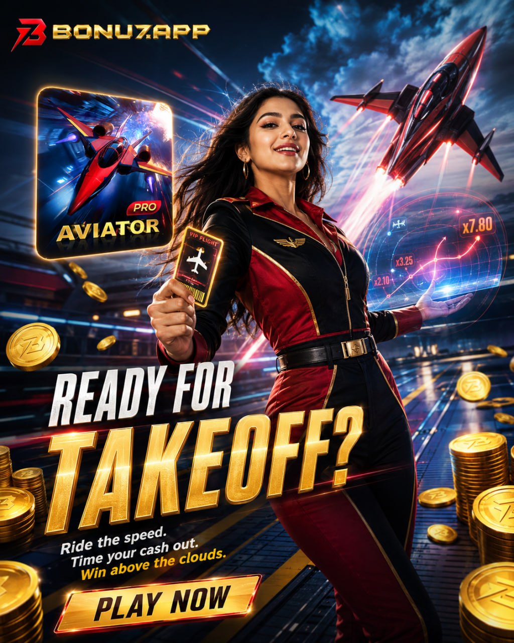 Aviator Pro official BONU7 channel artwork