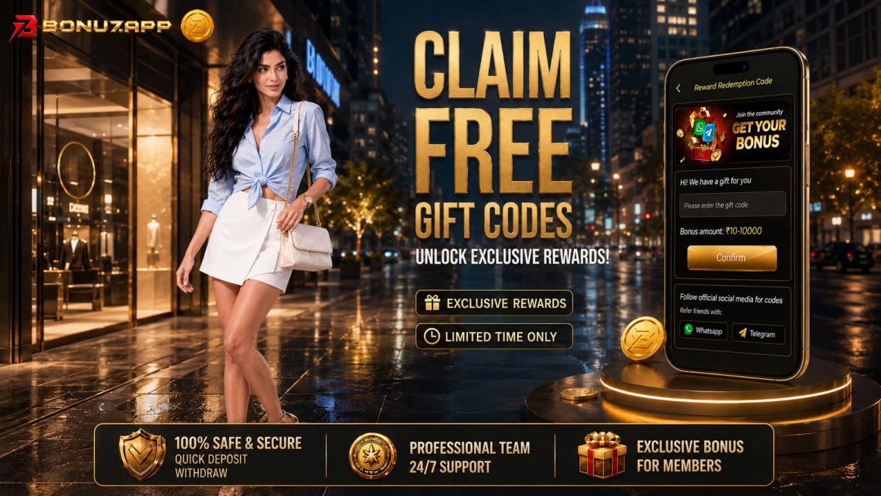 BONU7 gift code promotional artwork