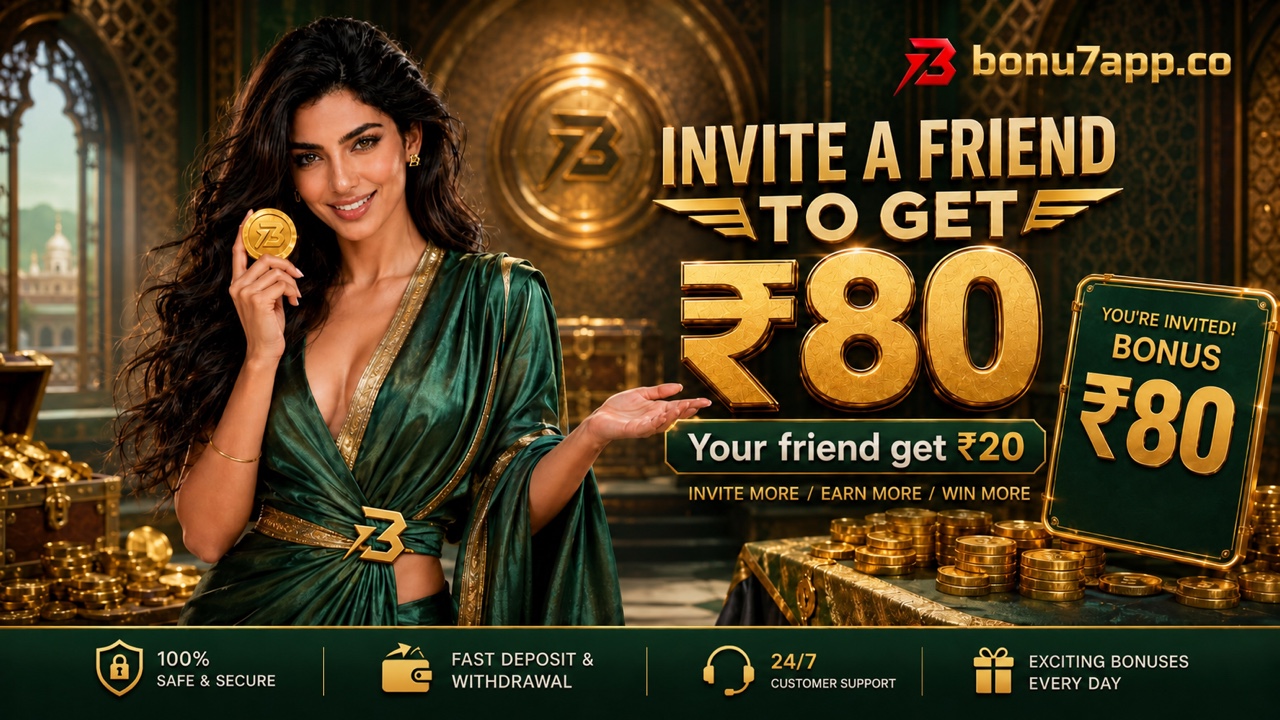 BONU7 referral rewards promotional artwork