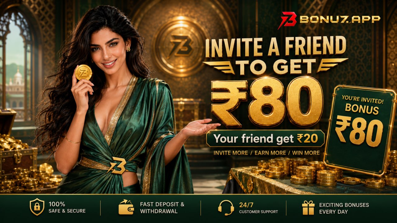 BONU7 referral rewards promotional artwork